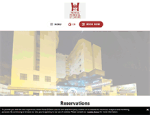 Tablet Screenshot of hotelportaldoeste.com.br